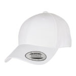 YP Classics® Premium Curved Visor Snapback Cap - White
