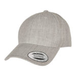 YP Classics® Premium Curved Visor Snapback Cap - Gray