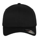 6277 Flexfit® Wooly Combed Cap Black